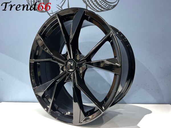 IMG_0999 20 Inch 5x112 Misano Look Velgen Set Hoogglans Zwarte kleur