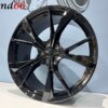 IMG_1002 20 Inch 5x112 Misano Look Velgen Set Hoogglans Zwarte kleur