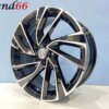 IMG_1033 17 Inch Velgen 5x100- Adelaide Look Hoogglans Zwart Gepolijste kleur