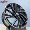 IMG_1038 17 Inch Velgen 5x100- Adelaide Look Hoogglans Zwart Gepolijste kleur