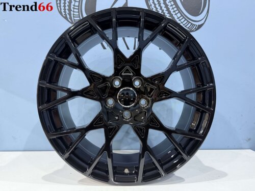 19 Inch 5x112 Nieuwste model 2025 RS Look Velgen Set Hoogglans Zwart