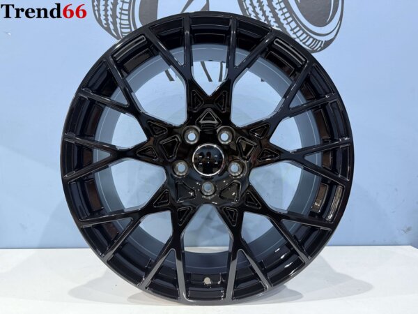 19 Inch 5x112 Nieuwste model 2025 RS Look Velgen Set Hoogglans Zwart