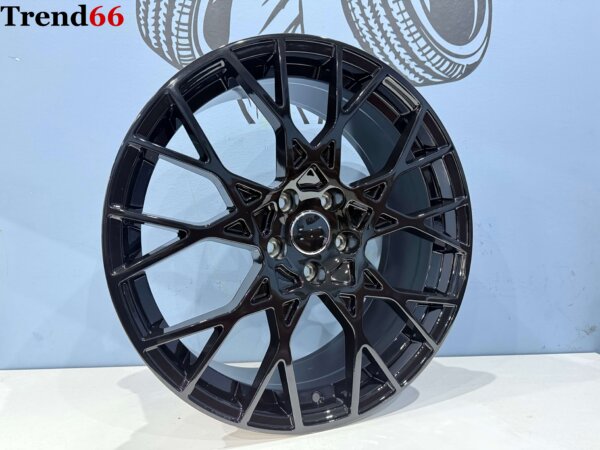 19 Inch 5x112 Nieuwste model 2025 RS Look Velgen Set Hoogglans Zwart