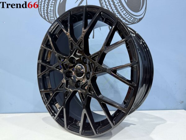 19 Inch 5x112 Nieuwste model 2025 RS Look Velgen Set Hoogglans Zwart