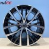 IMG_1194 17 Inch Velgen 5x100- Parabolica Look Hoogglans Zwart Gepolijste kleur