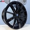 19'' 5x112 938M Look Breed Set Velgen Hoogglans Zwarte Kleur