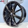 19'' 5x112 938M Look Breed Set Velgen Hoogglans Zwarte Kleur