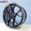 18 Inch 5x112 Estoril Look Velgen Set Hoogglans Zwarte Kleur