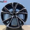 19 Inch 5x112 RS7 Performance Look Velgen Set Hoogglans Zwart Gepolijste Kleur