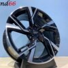 IMG_1731 18 Inch Velgen 5x112- RS6 Look Hoogglans Zwart Gepolijste kleur