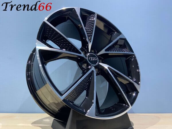 IMG_1804 20 Inch Velgen 5x112- RS7 Perfomance Look Velgen in Hoogglans Zwart Gepolijste kleur