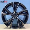 IMG_1806 20 Inch Velgen 5x112- RS7 Perfomance Look Velgen in Hoogglans Zwart Gepolijste kleur