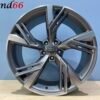 IMG_2023 18 Inch Velgen 5x112 RS6 Look Velgen Set Mat Antraciet Gepolijst Kleur