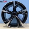 19 Inch 5x112 Nieuwste model RS6 Look Velgen Set Hoogglans Zwart Gepolijst Kleur