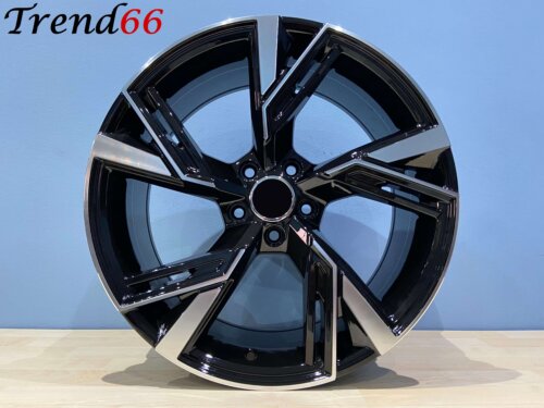 19 Inch 5x112 Nieuwste model RS6 Look Velgen Set Hoogglans Zwart Gepolijst Kleur