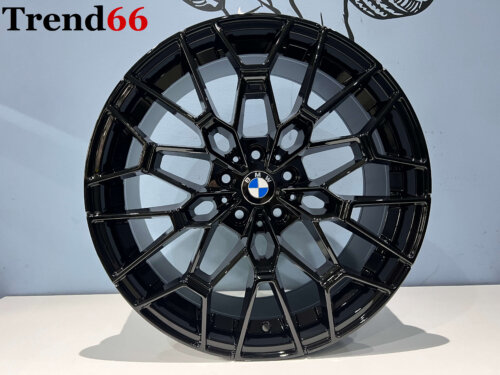 19 Inch 5x112 827M Look Velgen Set Hoogglans Zwarte Kleur