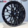 IMG_2064 19'' Nieuw In Doos 827M Look Breed Set Velgen. Glans Zwart Kleur Sport Velgen.