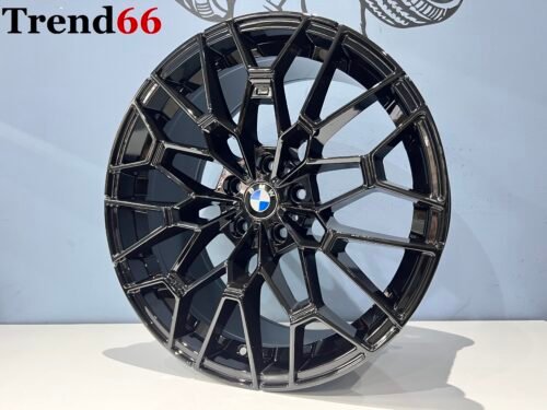 IMG_2065 19'' Nieuw In Doos 827M Look Breed Set Velgen. Glans Zwart Kleur Sport Velgen.