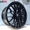 19 Inch 5x112 827M Look Velgen Set Hoogglans Zwarte Kleur