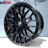 IMG_2069 19'' Nieuw In Doos 827M Look Breed Set Velgen. Glans Zwart Kleur Sport Velgen.