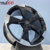 IMG_2440 18 Inch 5x112 RS Rotor Look Velgen Set Glans Zwart Gepolijste Kleur