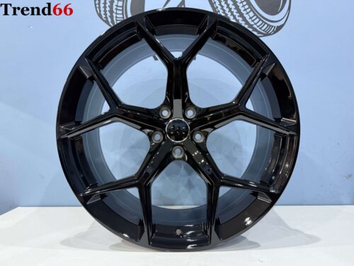 20 Inch 5x112 Nieuwste Model RS6 Performance Look Velgen Set Hoogglans Zwarte Kleur