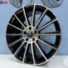 19 Inch 5x112 Multispaak AMG Look Velgen Set Hoogglans Zwart Gepolijste Kleur