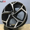 IMG_2828 17 Inch Velgen 5x100- R Bonneville Look Glans Zwart Gepolijst Kleur Velgen Set