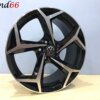 IMG_2832 17 Inch Velgen 5x100- R Bonneville Look Glans Zwart Gepolijst Kleur Velgen Set