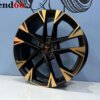 19 Inch 5x112 Cupra Look Nieuwste Model Velgen Set Mat Zwart Met Bronze Kleur