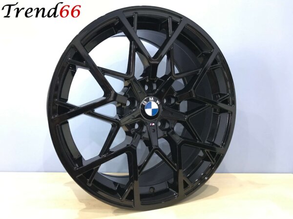 19 Inch 5x120 Breed Set Style 795M Look Hoogglans Zwarte Kleur