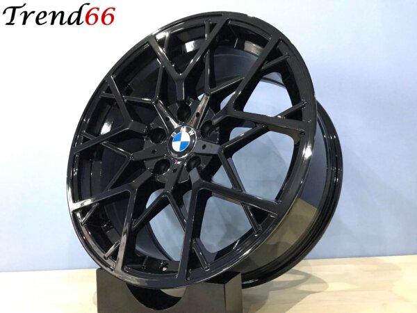 19 Inch 5x120 Breed Set Style 795M Look Hoogglans Zwarte Kleur