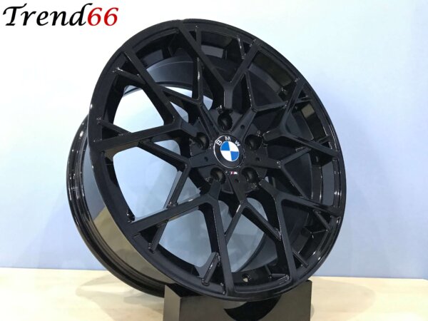 19 Inch 5x120 Breed Set Style 795M Look Hoogglans Zwarte Kleur