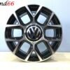 IMG_4416 16'' 4x100 R GTI Look Velgen Set Hoogglans Zwart Gepolijste Kleur