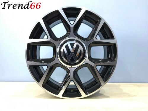 16'' 4x100 R GTI Look Velgen Set Hoogglans Zwart Gepolijste Kleur