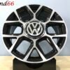 IMG_4419 16'' 4x100 R GTI Look Velgen Set Hoogglans Zwart Gepolijste Kleur