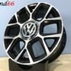 IMG_4420 16'' 4x100 R GTI Look Velgen Set Hoogglans Zwart Gepolijste Kleur