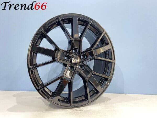 18 Inch Velgen 5x112- RS6 Performance Look Hoogglans Zwart kleur