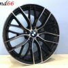 IMG_4818 18 Inch 5x120 405M Look Velgen Set Hoogglans Zwart Gepolijst Kleur