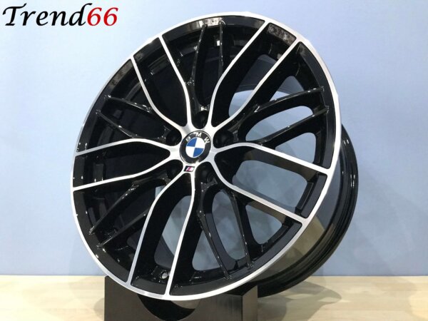 IMG_4821 18 Inch 5x120 405M Look Velgen Set Hoogglans Zwart Gepolijst Kleur