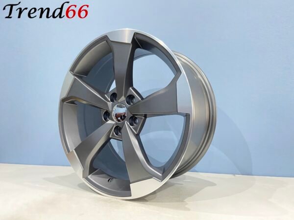 IMG_4868 5x112 18'' Velgen Rotor Look Mat Antraciet Kleur Audi A3 Vw Seat Cupra Mercedes