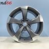 IMG_4869 5x112 18'' Velgen Rotor Look Mat Antraciet Kleur Audi A3 Vw Seat Cupra Mercedes