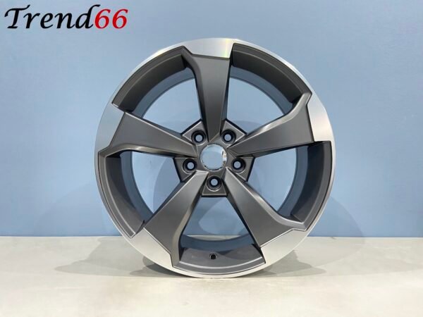 IMG_4869 5x112 18'' Velgen Rotor Look Mat Antraciet Kleur Audi A3 Vw Seat Cupra Mercedes