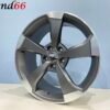 IMG_4871 5x112 18'' Velgen Rotor Look Mat Antraciet Kleur Audi A3 Vw Seat Cupra Mercedes