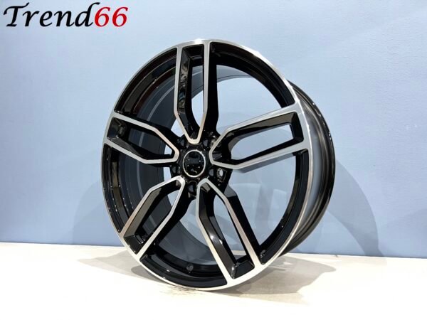 18'' Velgen 5x112 S3 Look Velgen Set in Hoogglans Zwart Gepolijste kleur