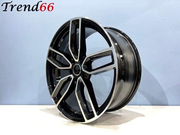 18'' Velgen 5x112 S3 Look Velgen Set in Hoogglans Zwart Gepolijste kleur
