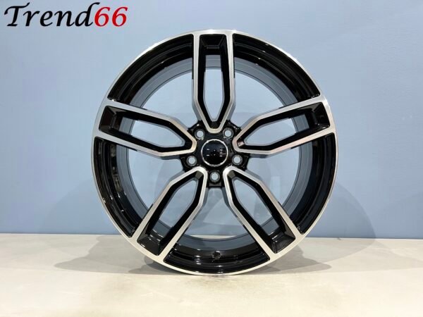 18'' Velgen 5x112 S3 Look Velgen Set in Hoogglans Zwart Gepolijste kleur