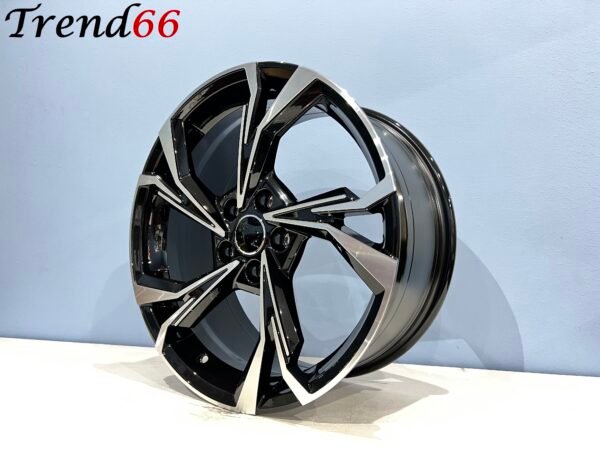 19'' Velgen 5x112 S3 Forget Look Velgen Set Glans Zwart Gepolijst Kleur
