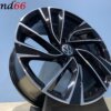 IMG_5426 19 Inch Velgen 5X112- Adelaide R Look Velgen Set Hoogglans Zwart Gepolijst Kleur