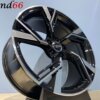 20 Inch Velgen 5x112- RS6 Performance Look Hoogglans Zwart Gepolijste kleur